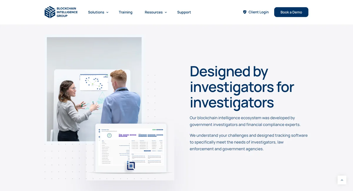Blockchain group website