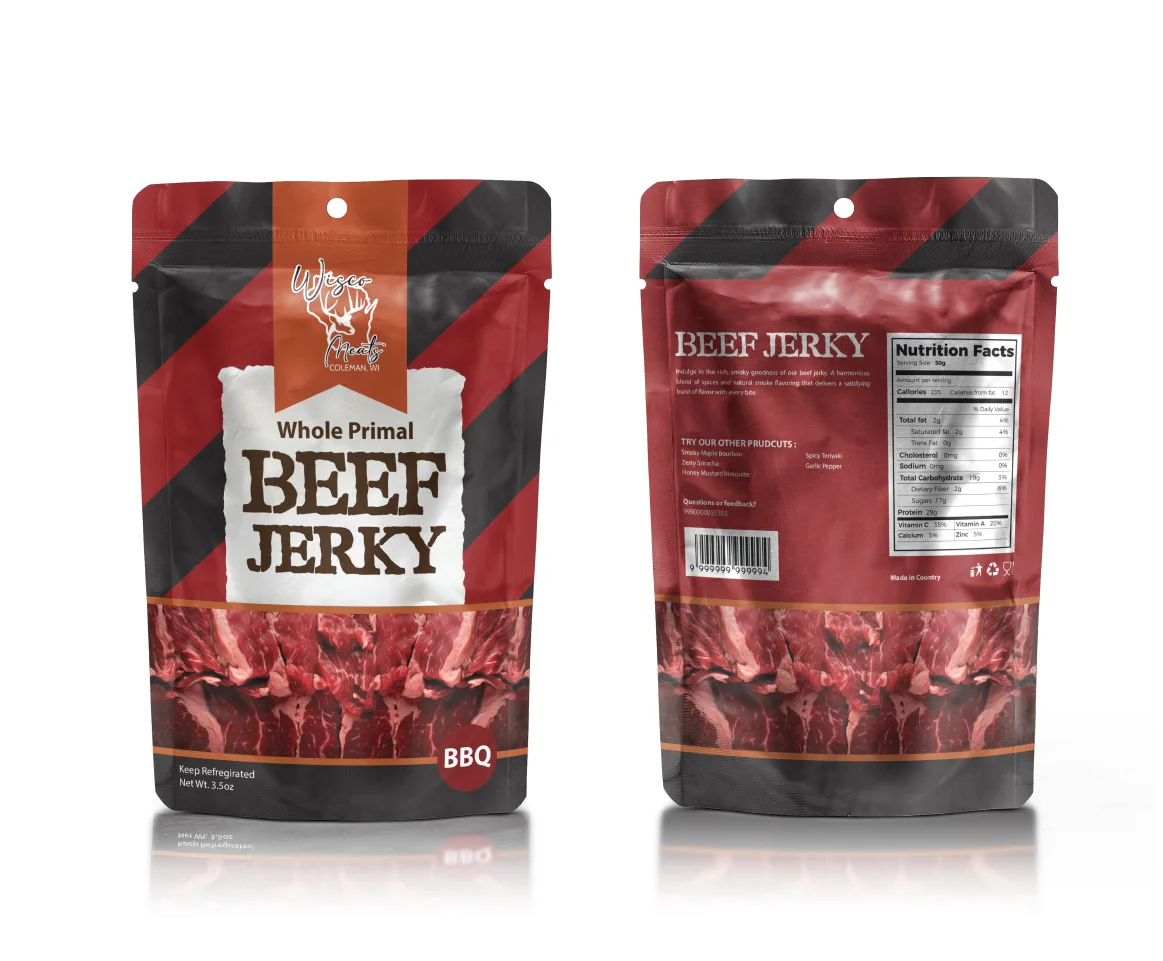 Beef Jerky Pouch Design