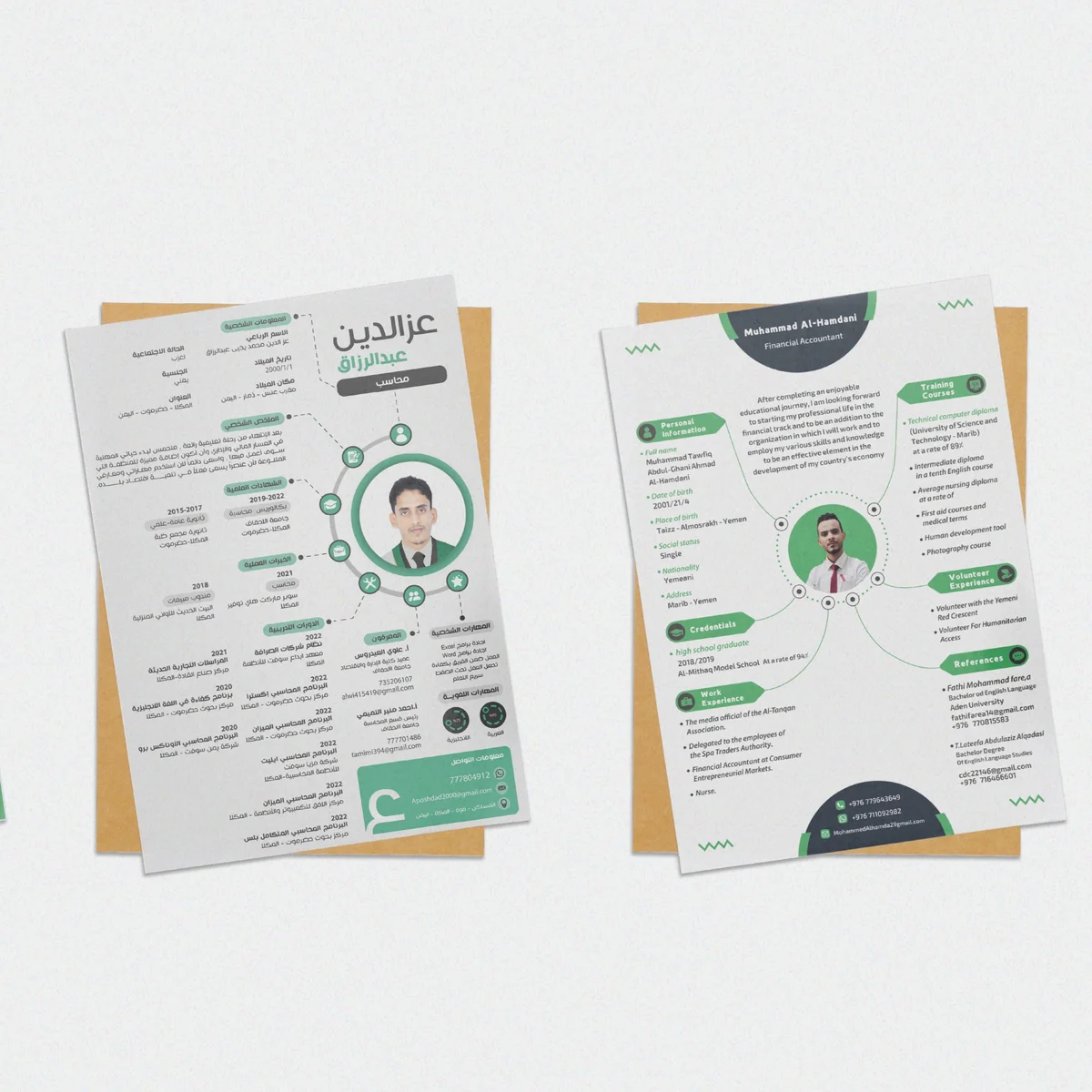 تصميم سير ذاتية - CV design