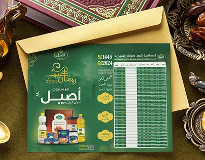   تصاميم متنوعة لـ إمساكيات شهر رمضان المُبارك 