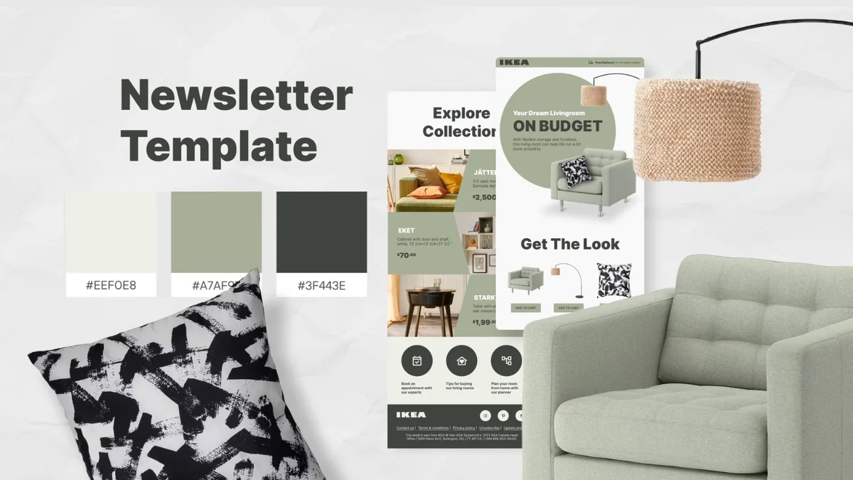 رسالة اعلانية email newsletter