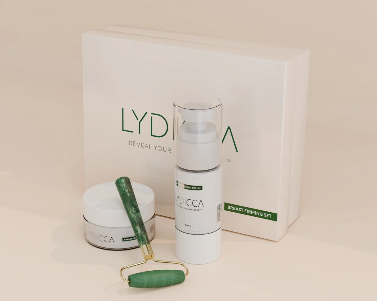 LYDICCA Breast Firming Set 3D DESIGN & MOCKUPS