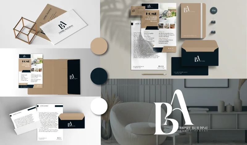 Aspire building brand identity