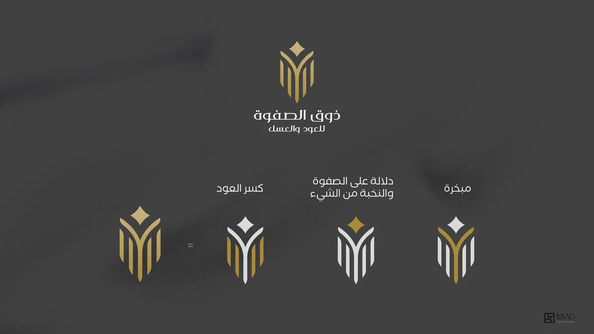تصميم هوية متجر للعود