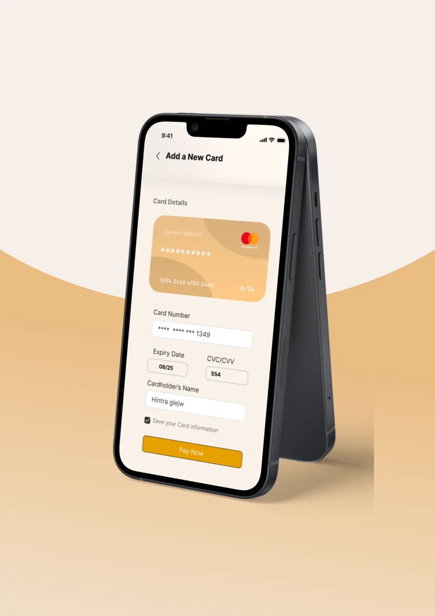 page credit card